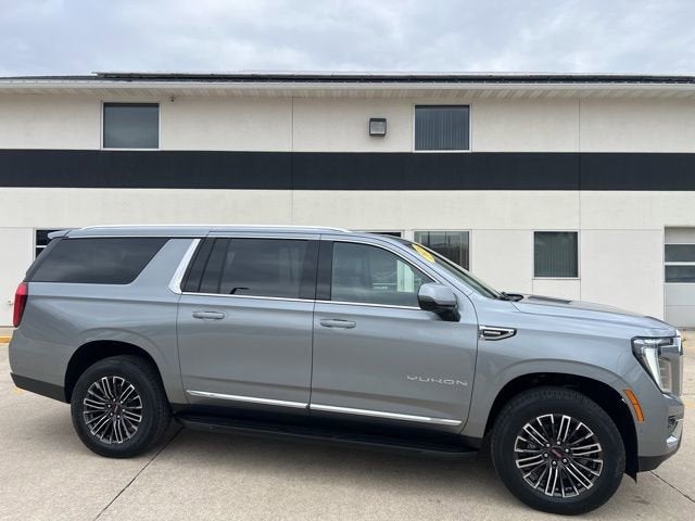 2026 GMC Yukon XL Elevation in Sterling Metallic — front three-quarter view